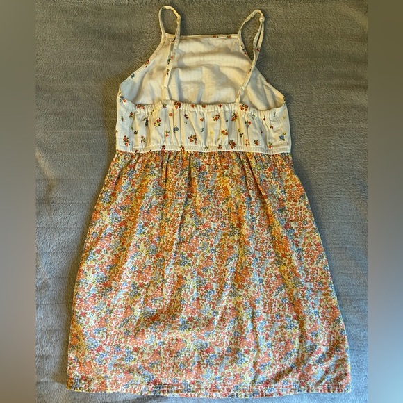 American Eagle Floral Cotton/Linen Dress Size XS - Picture 2 of 6